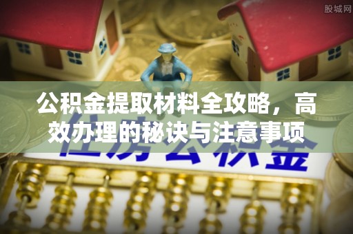 金山公积金提取材料全攻略，高效办理的秘诀与注意事项