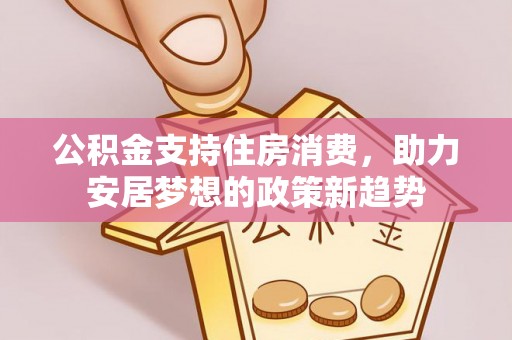 金山公积金支持住房消费，助力安居梦想的政策新趋势
