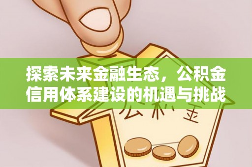 金山探索未来金融生态，公积金信用体系建设的机遇与挑战