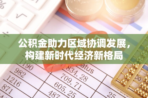 金山公积金助力区域协调发展，构建新时代经济新格局