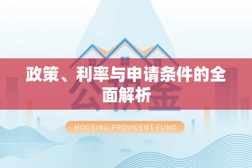 金山政策、利率与申请条件的全面解析