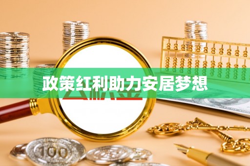 金山政策红利助力安居梦想
