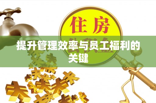 金山提升管理效率与员工福利的关键