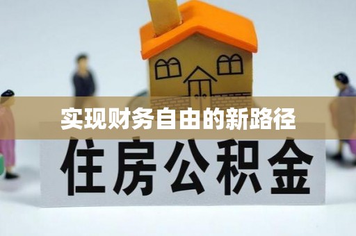 金山实现财务自由的新路径