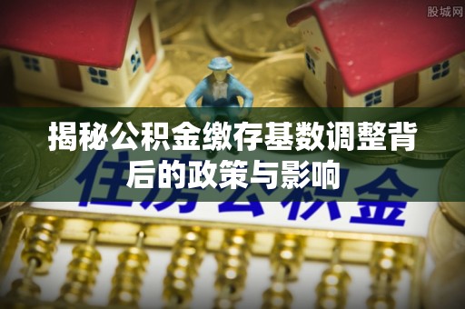 金山揭秘公积金缴存基数调整背后的政策与影响
